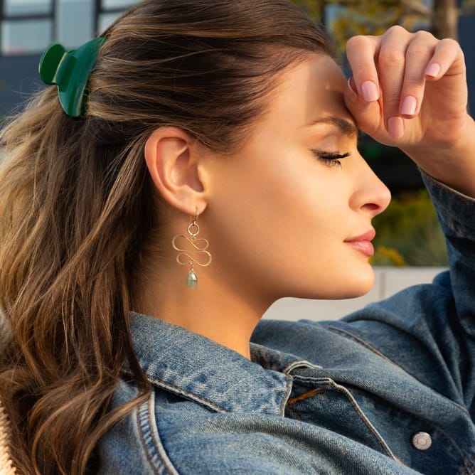 Laura J Designs Serpent Protection Earring