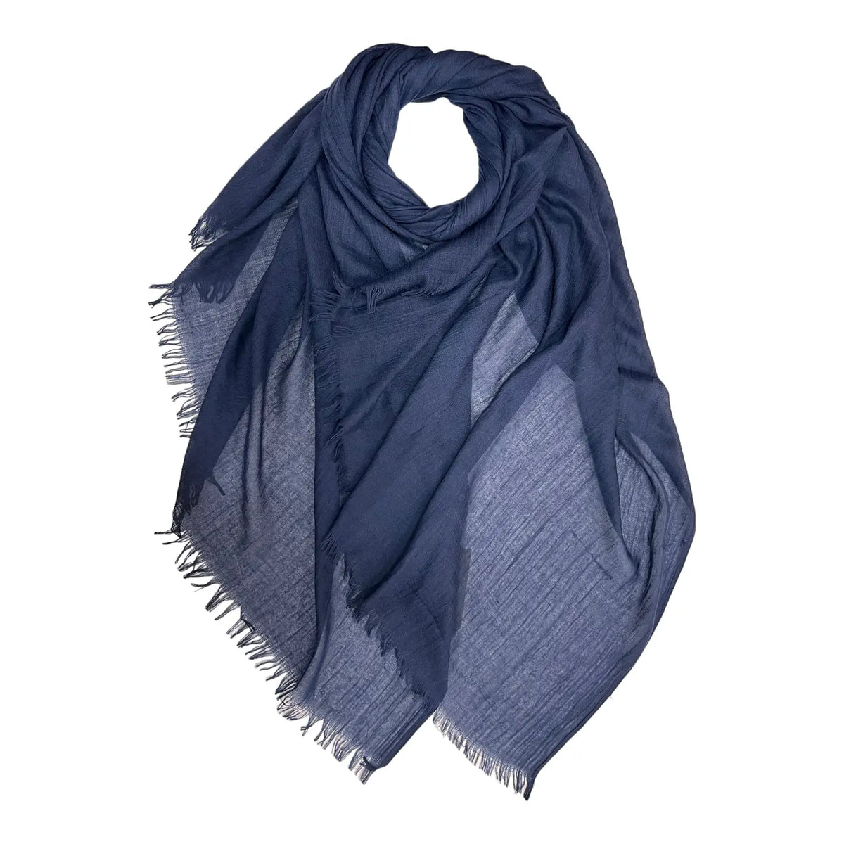 London Scarves Fringe Lightweight Scarf/Shawl - Multiple Colors