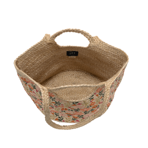 Joy Susan Painted Daisies Anya Jute Tote