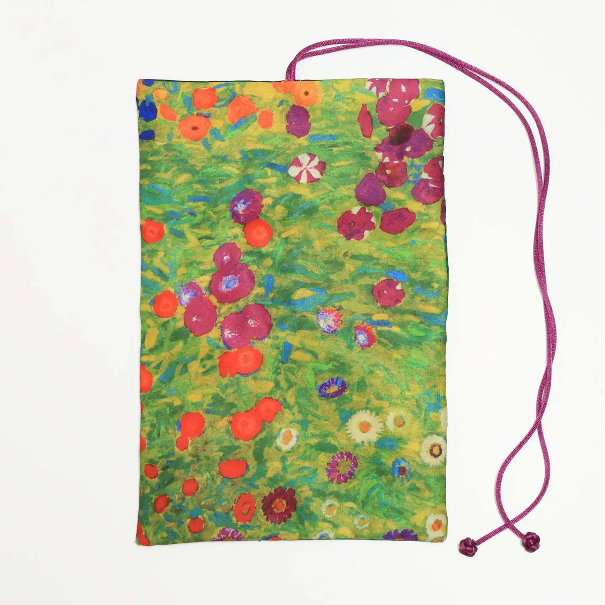 Silk Brocade Travel Jewelry Roll - Multiple Patterns