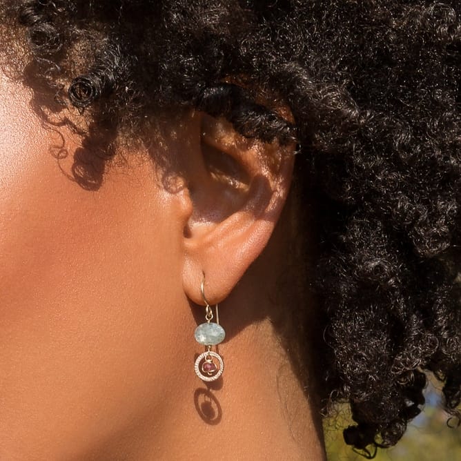 Laura J Designs Garden Earrings