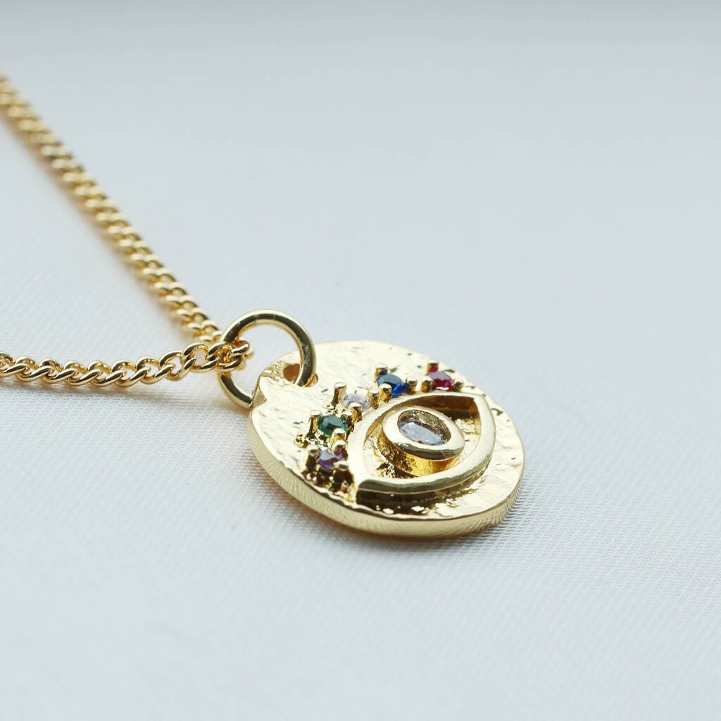 Studio Hop Nazar Evil Eye Protective Necklace