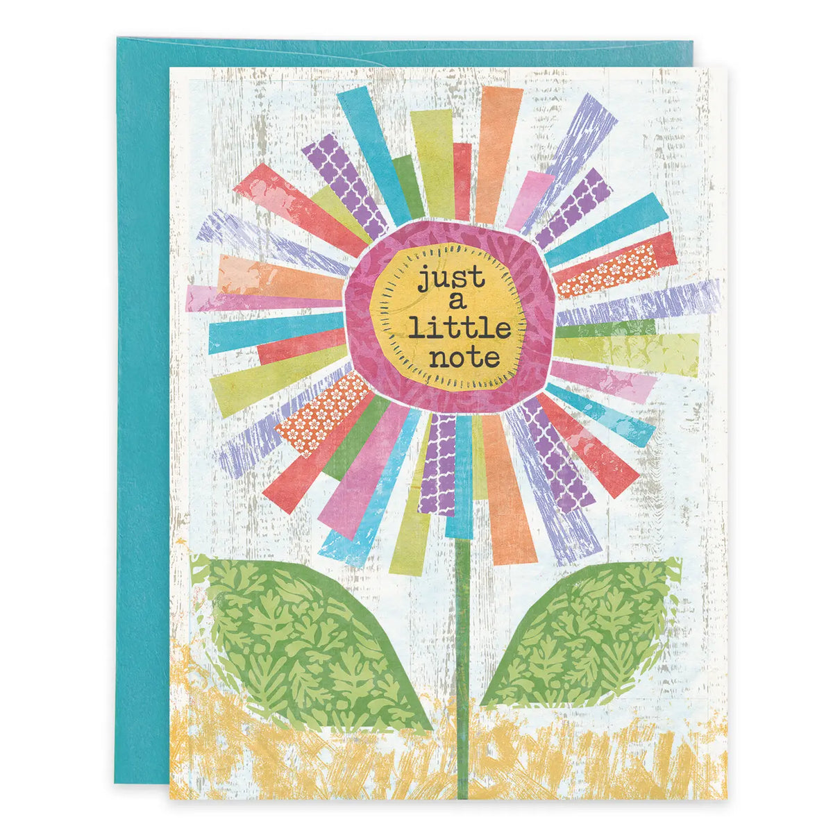 Big Colorful Daisy Thinking of You Greeting Card