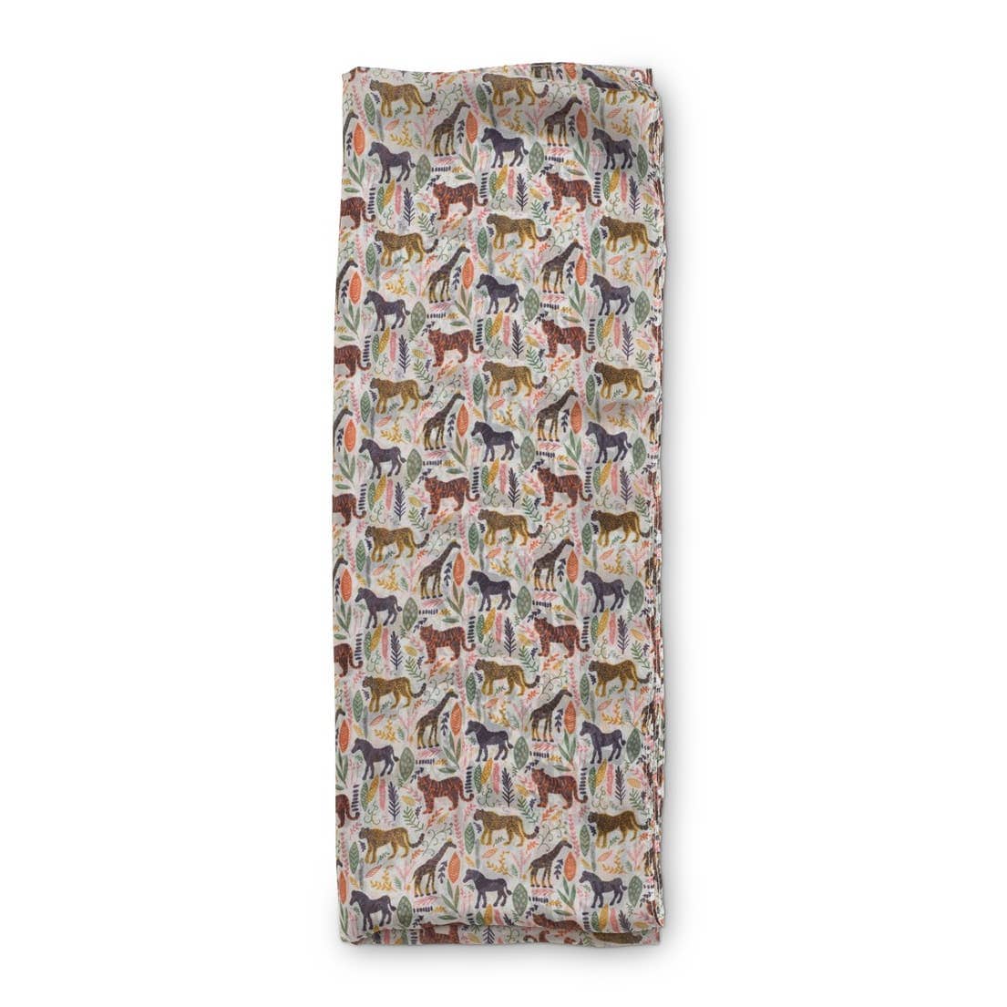 Quintessential Safari Cream Silk Scarf