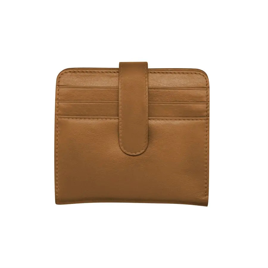 ili New York Small Bi-Fold Leather Wallet - Multiple Colors