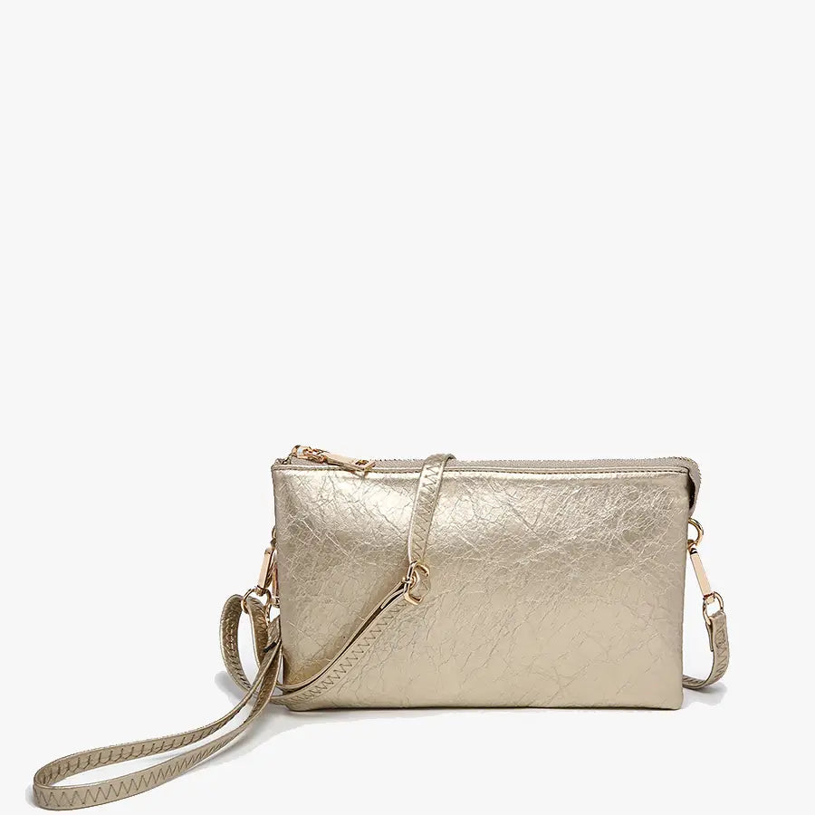 Jen & Co Riley Vegan Leather Crossbody - Multiple Colors