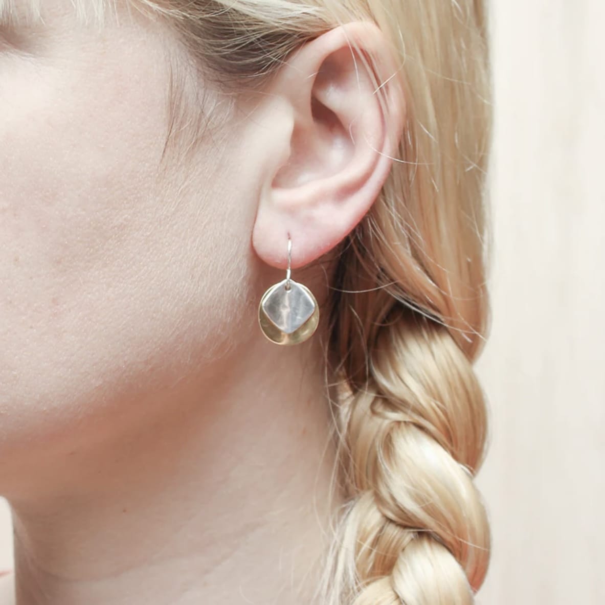 Marjorie Baer Mixed Metal Wire Earrings - E0243DW