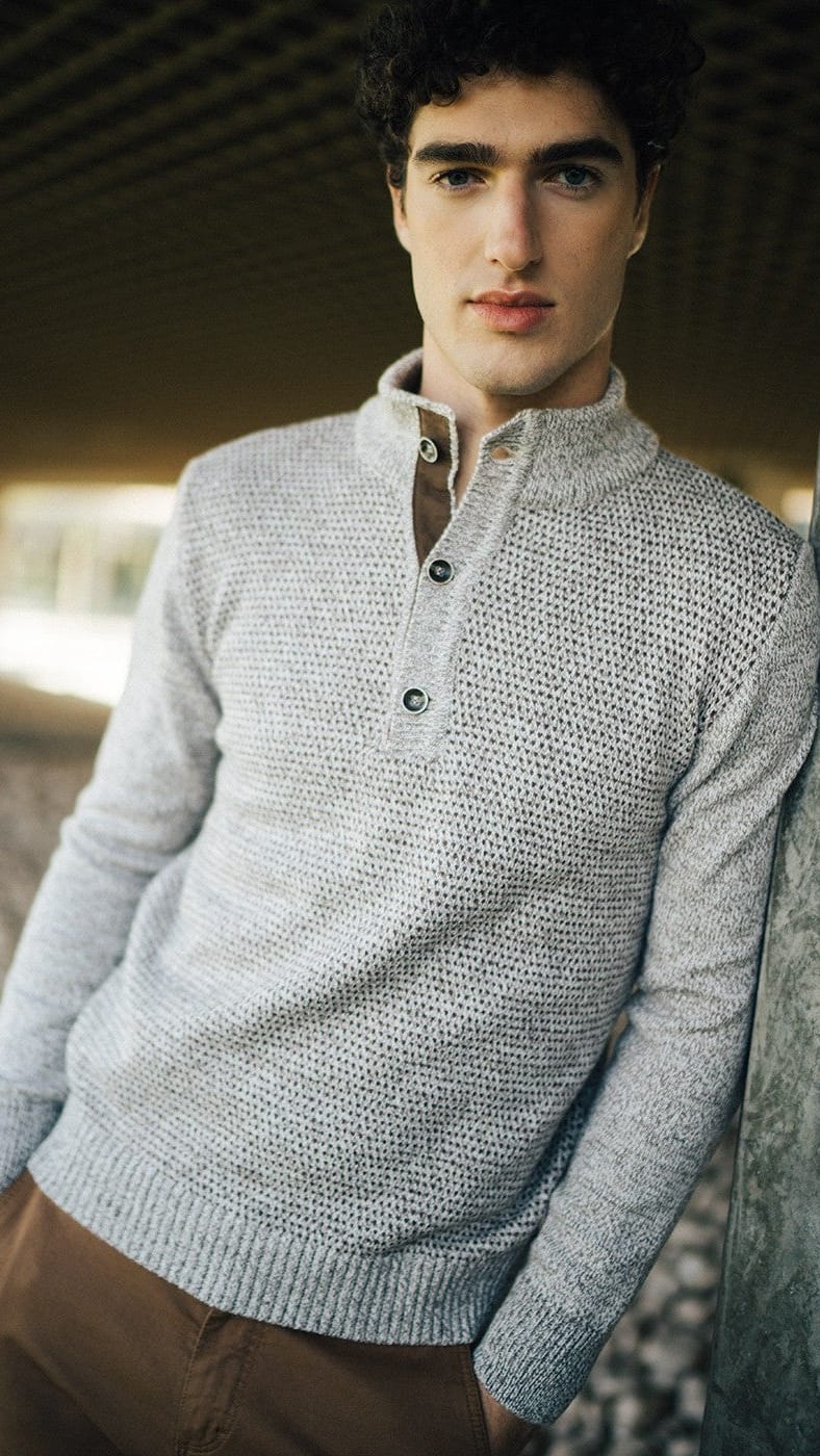 Dario Beltran Button Down Knit Sweater - Multiple Colors