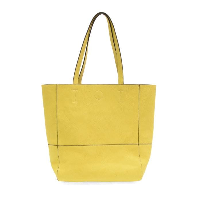 Joy Susan Vegan Leather Faith Raw Edge Tote - Multiple Colors