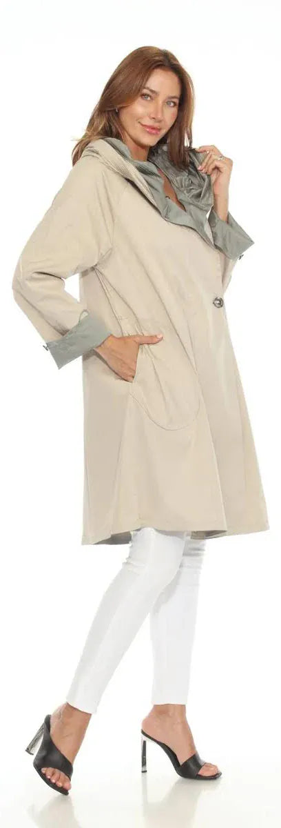 Oopera Parisian Reversible Raincoat - Multiple Colors