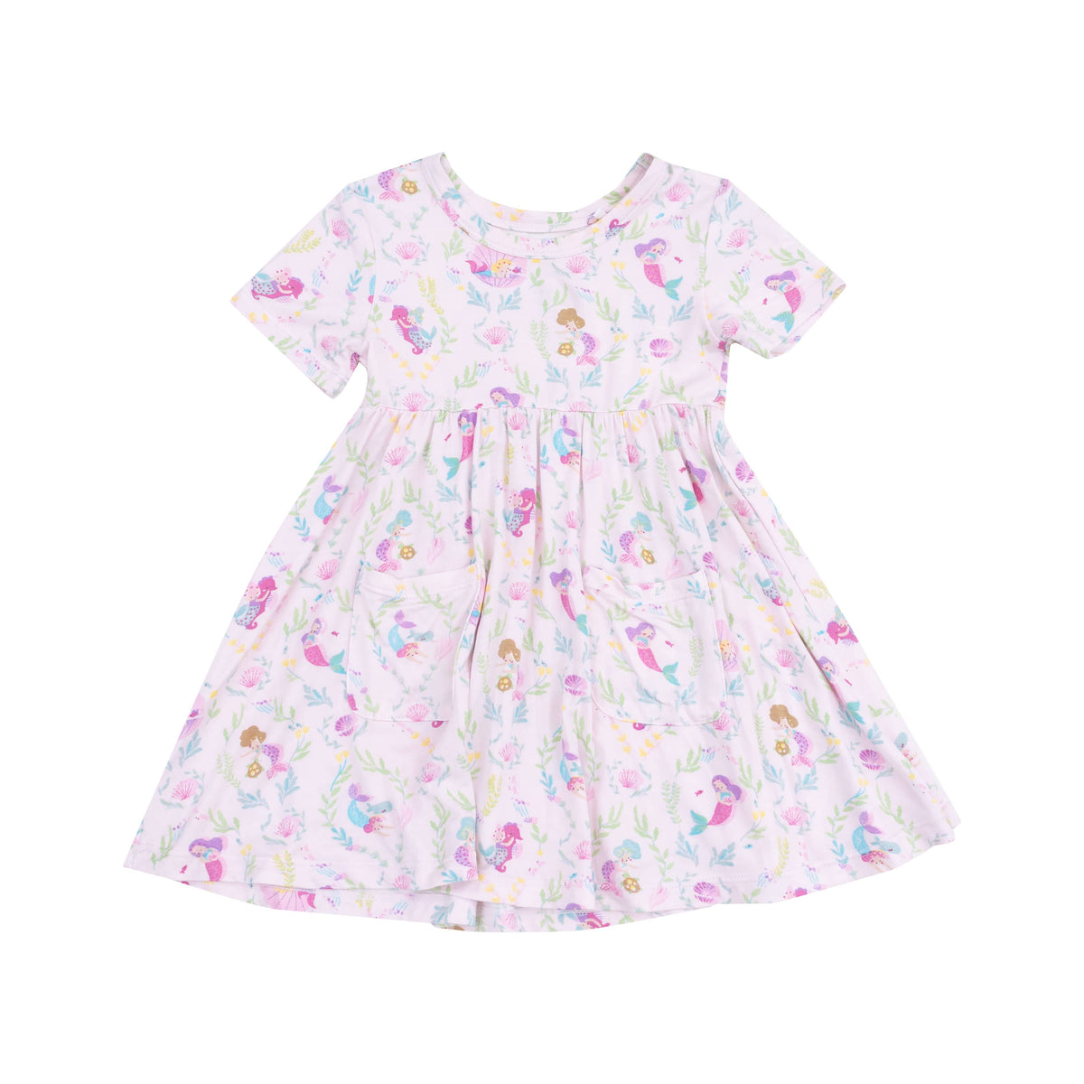 Angel Dear Short Sleeve Twirly Dress