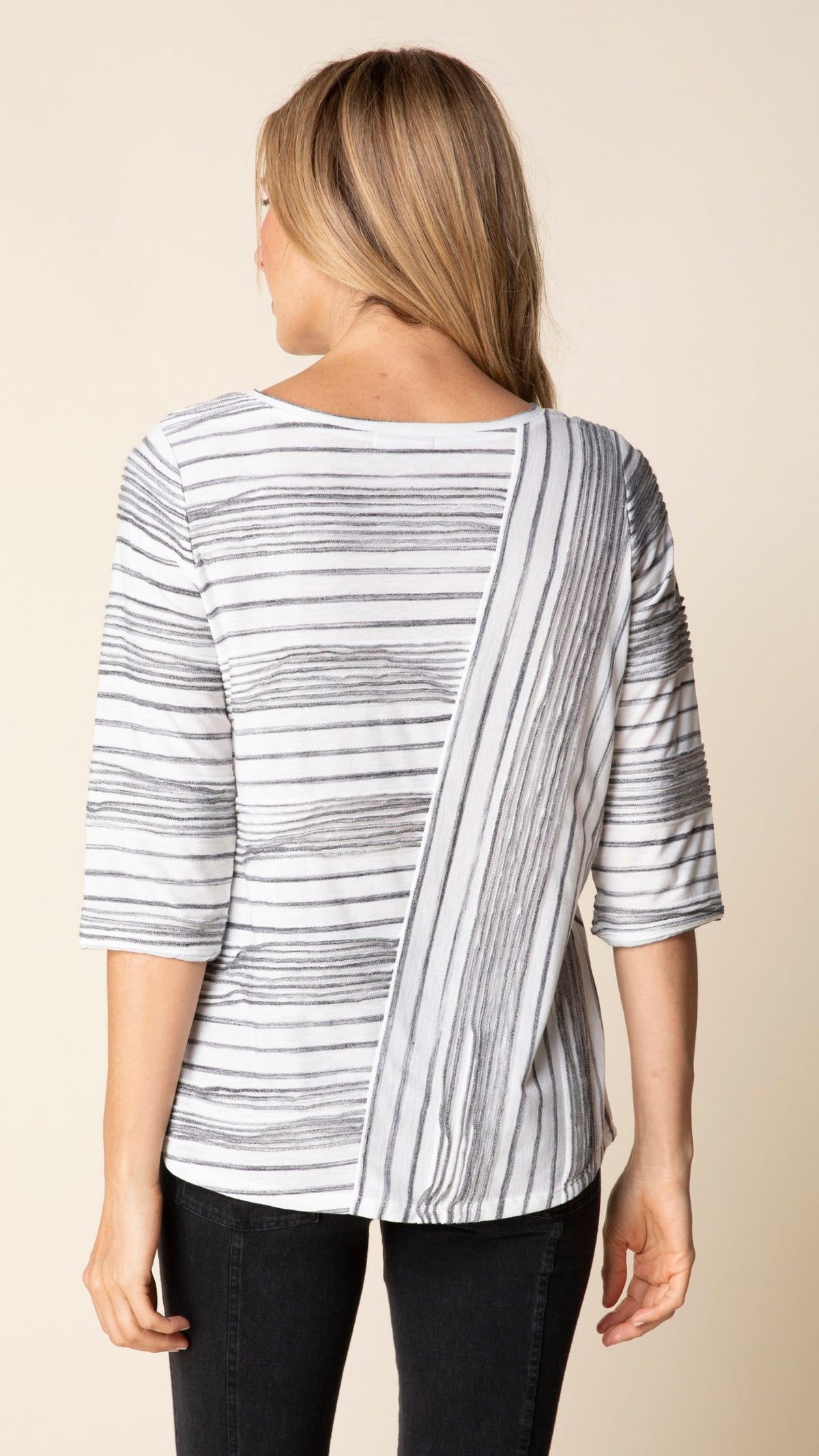 Habitat Scatter Stripe Blurred Lines Tee - Multiple Colors