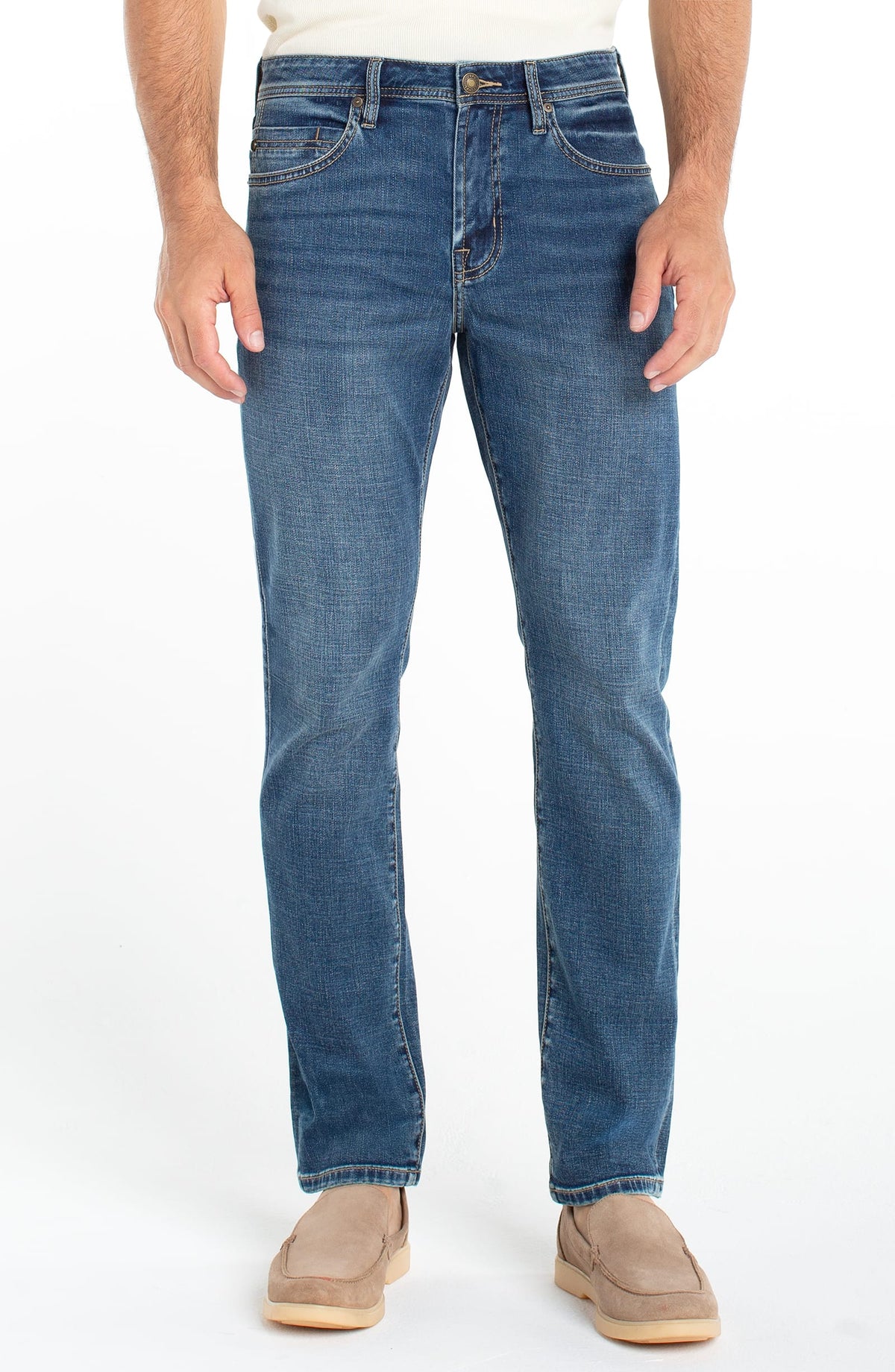 Liverpool Men's Kingston Modern Straight Pant - Multiple Colors