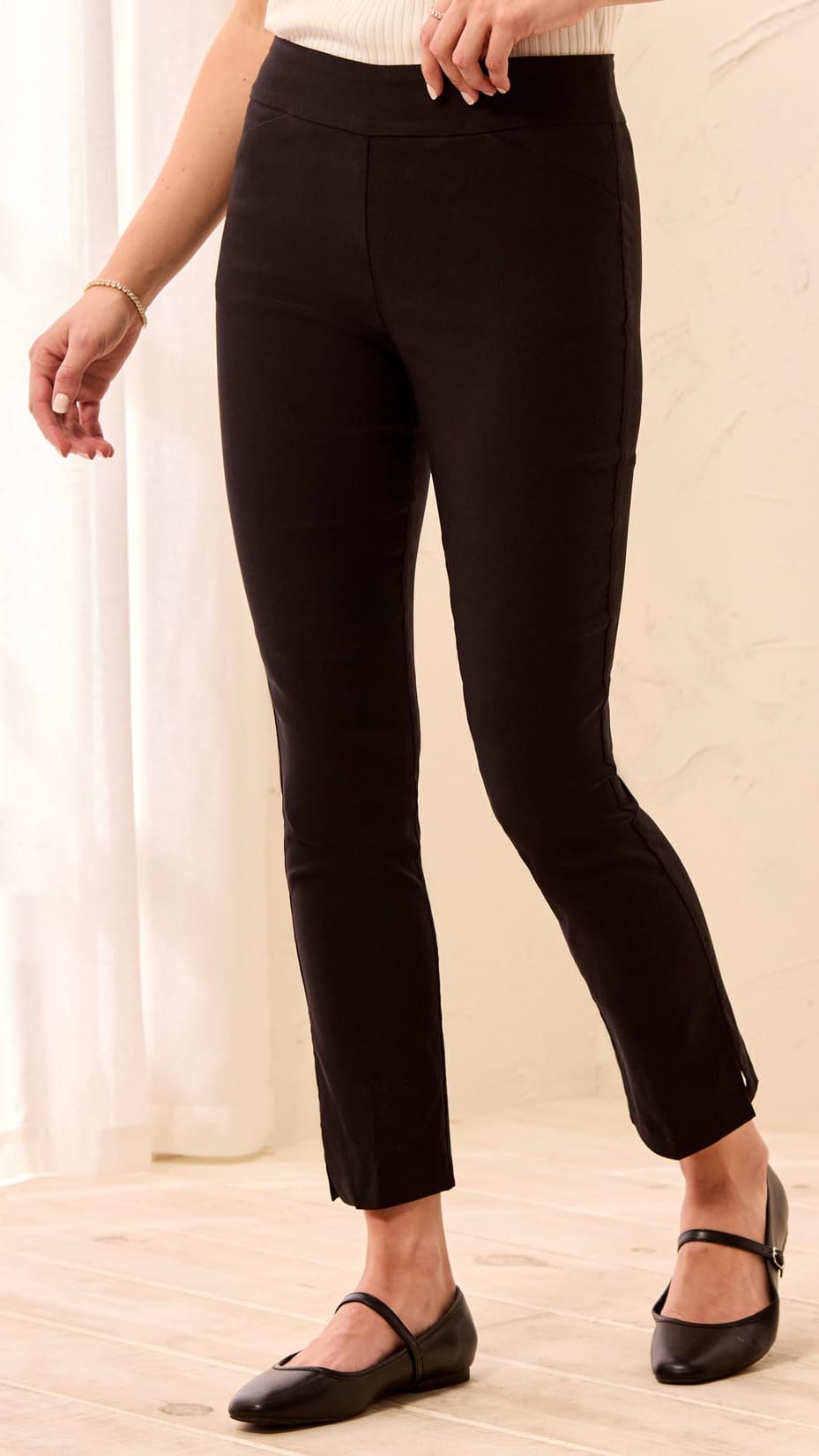 Tribal Flatten It Pull On Ankle Pant - Multiple Colors
