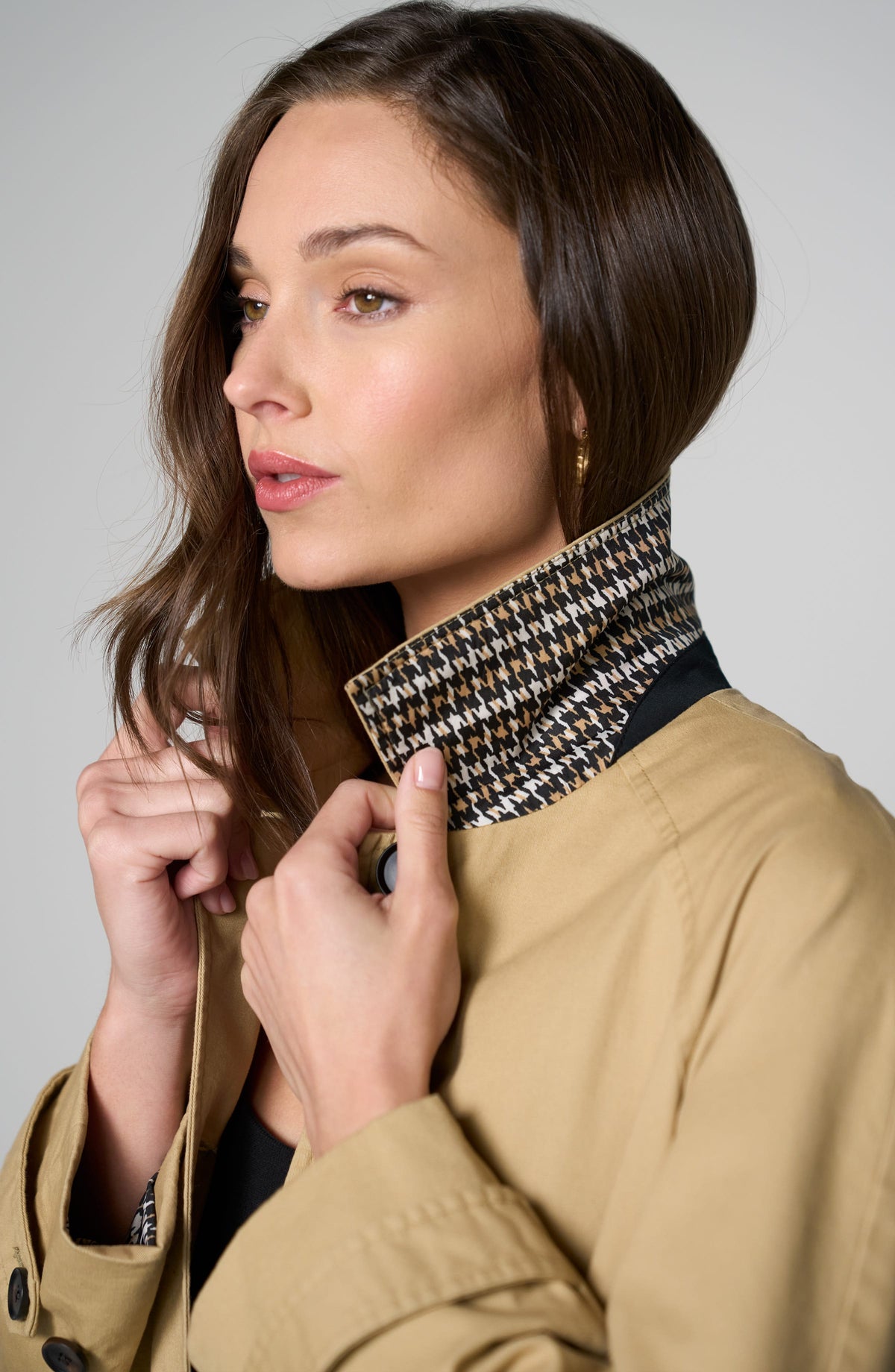 Liverpool Raglan Sleeve Coat with Pleat Back