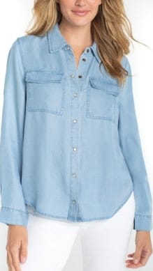 Liverpool Long Sleeve Shirt w/Pockets