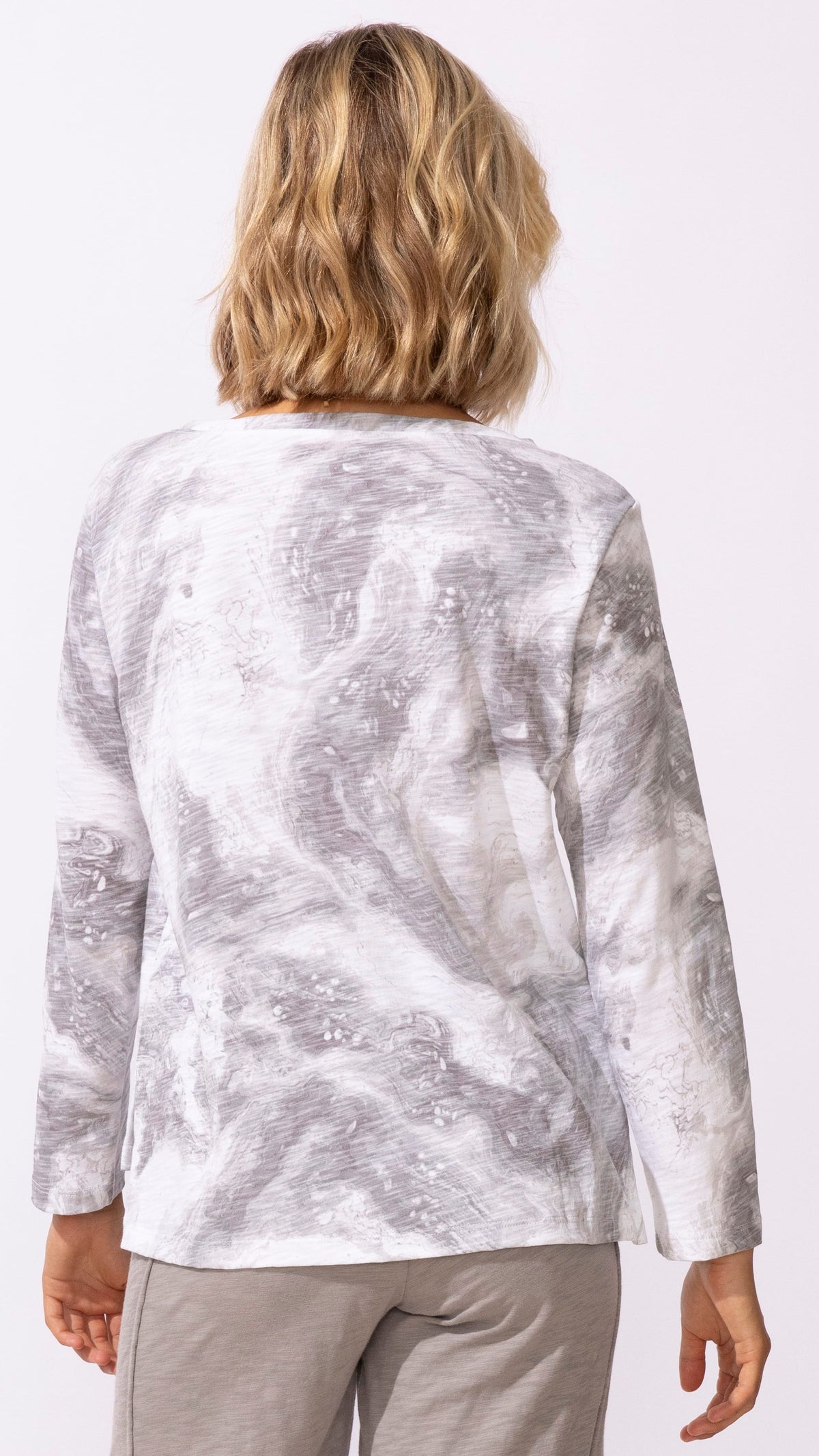 Escape Ocean Marble Boxy Tee
